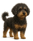 Yorkiepoo (Yorkshire Terrier + Poodle)-Heritage History Dog Breed Portrait