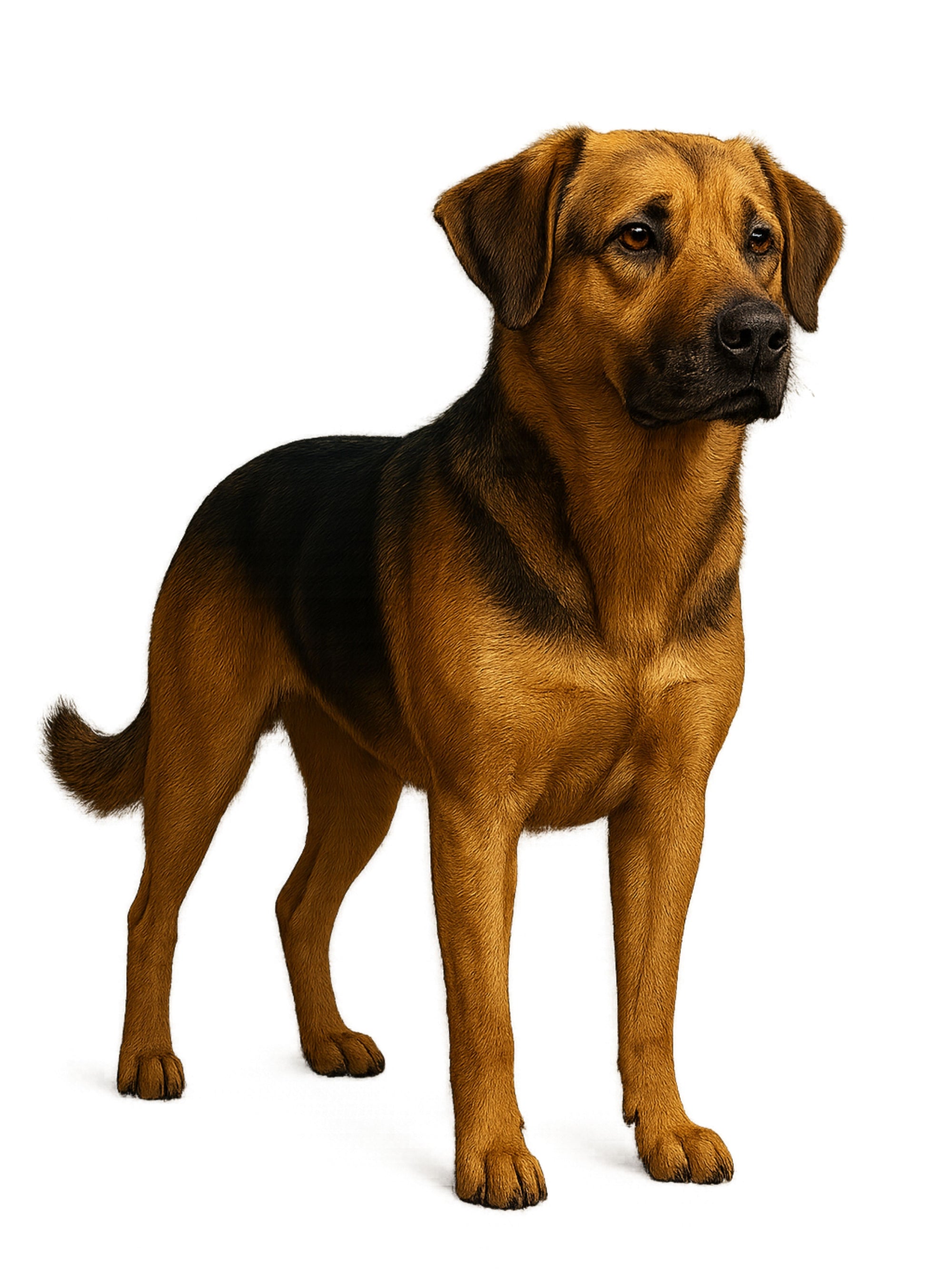 Sheprador (German Shepherd + Labrador)