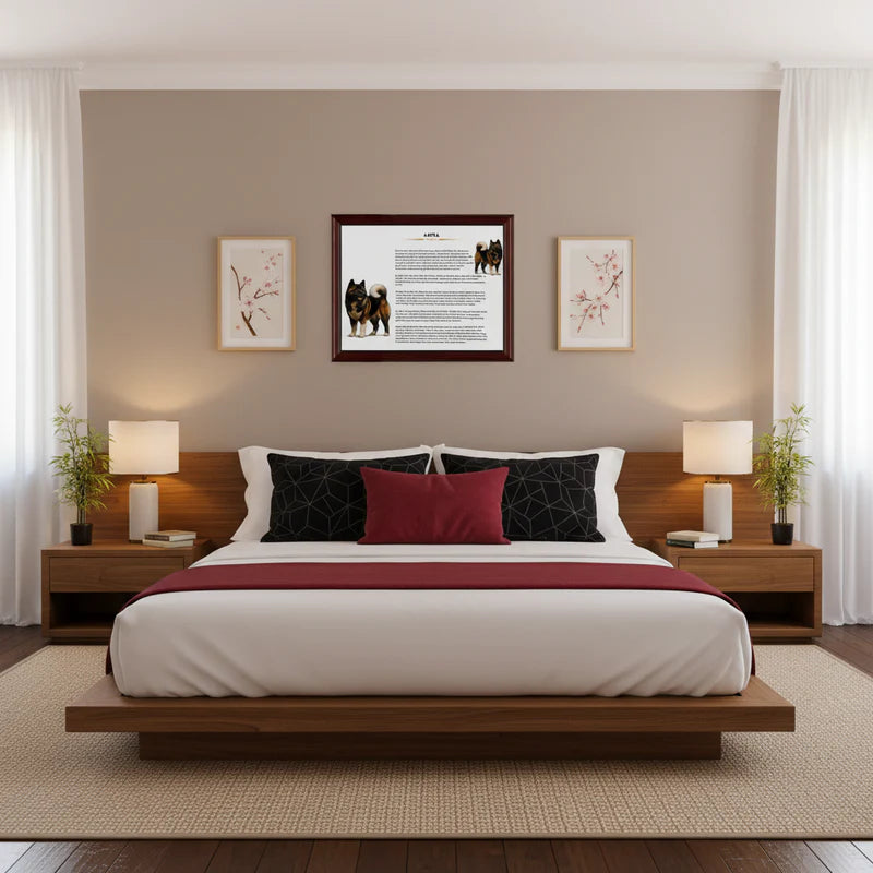 Akita-Heritage History Dog Breed Portrait