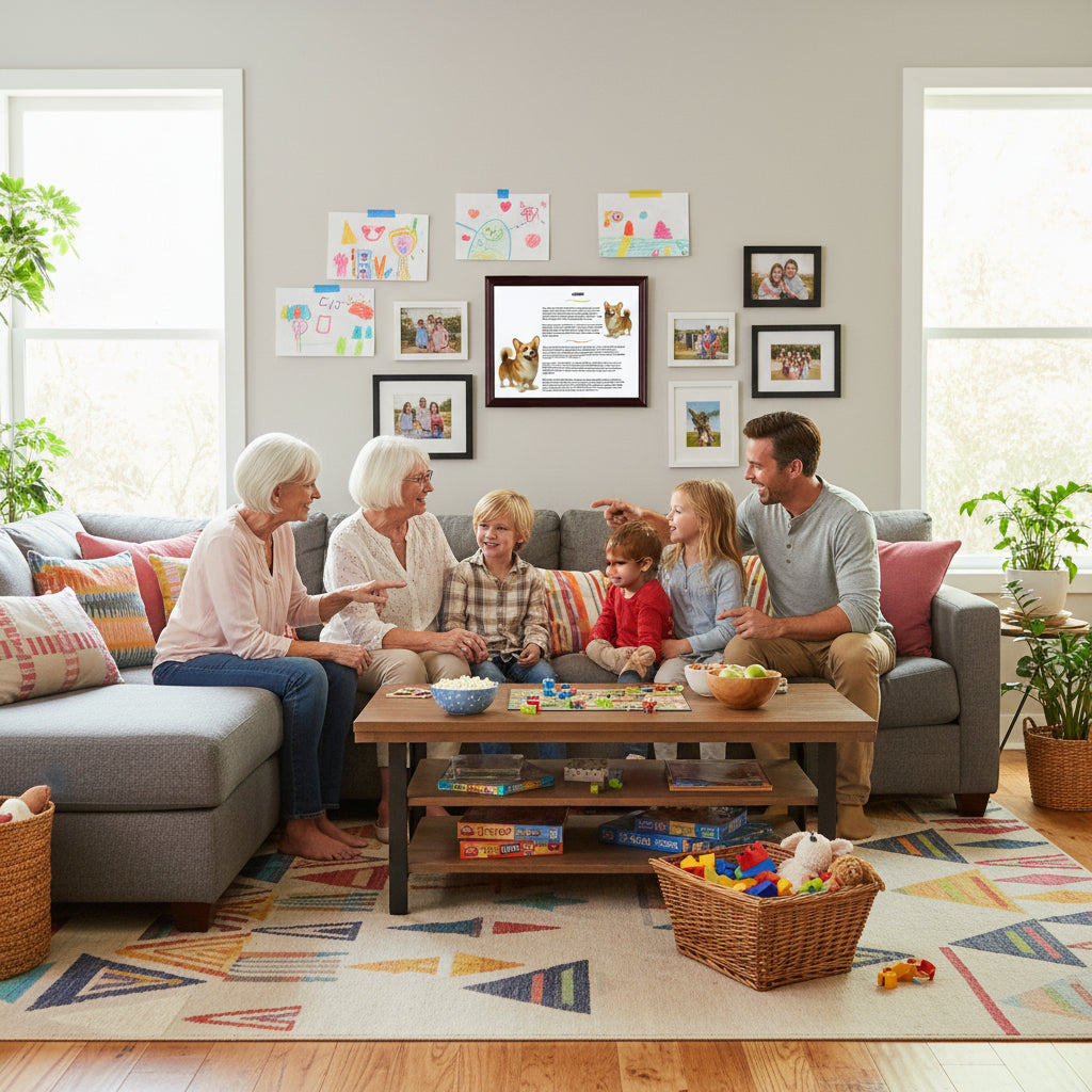 Pembrook Welsh Corgi-Heritage History Dog Breed Portrait