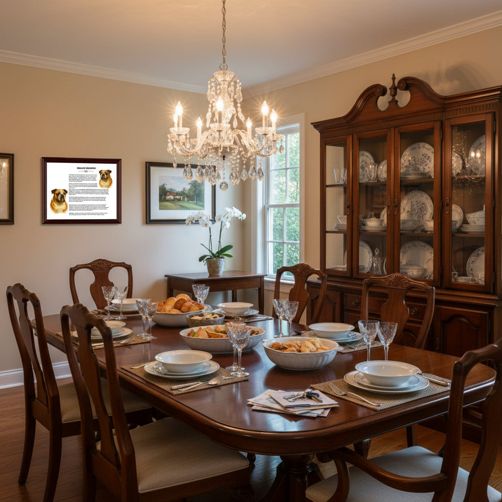 English Bulldog-Heritage History Dog Breed Portrait