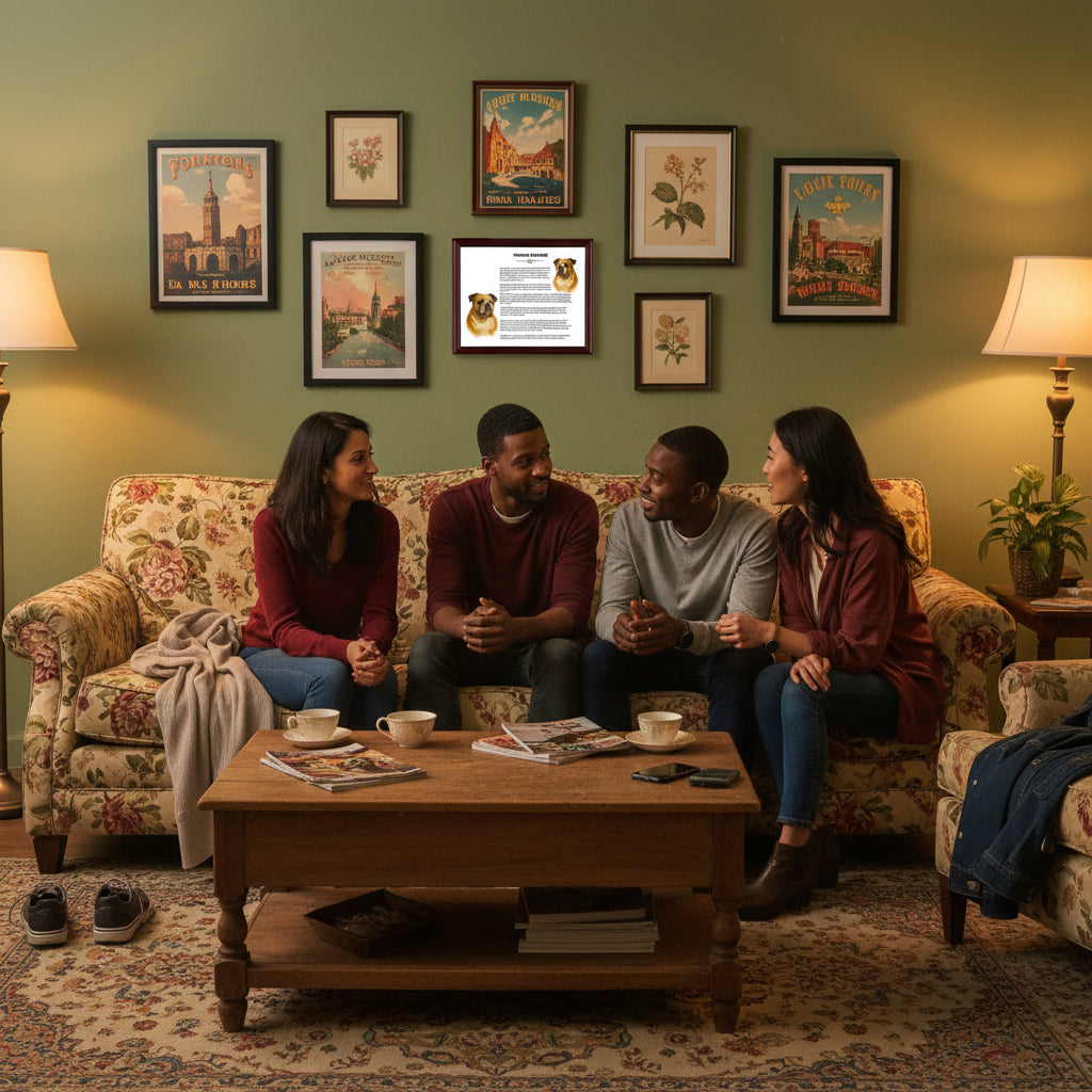 English Bulldog-Heritage History Dog Breed Portrait