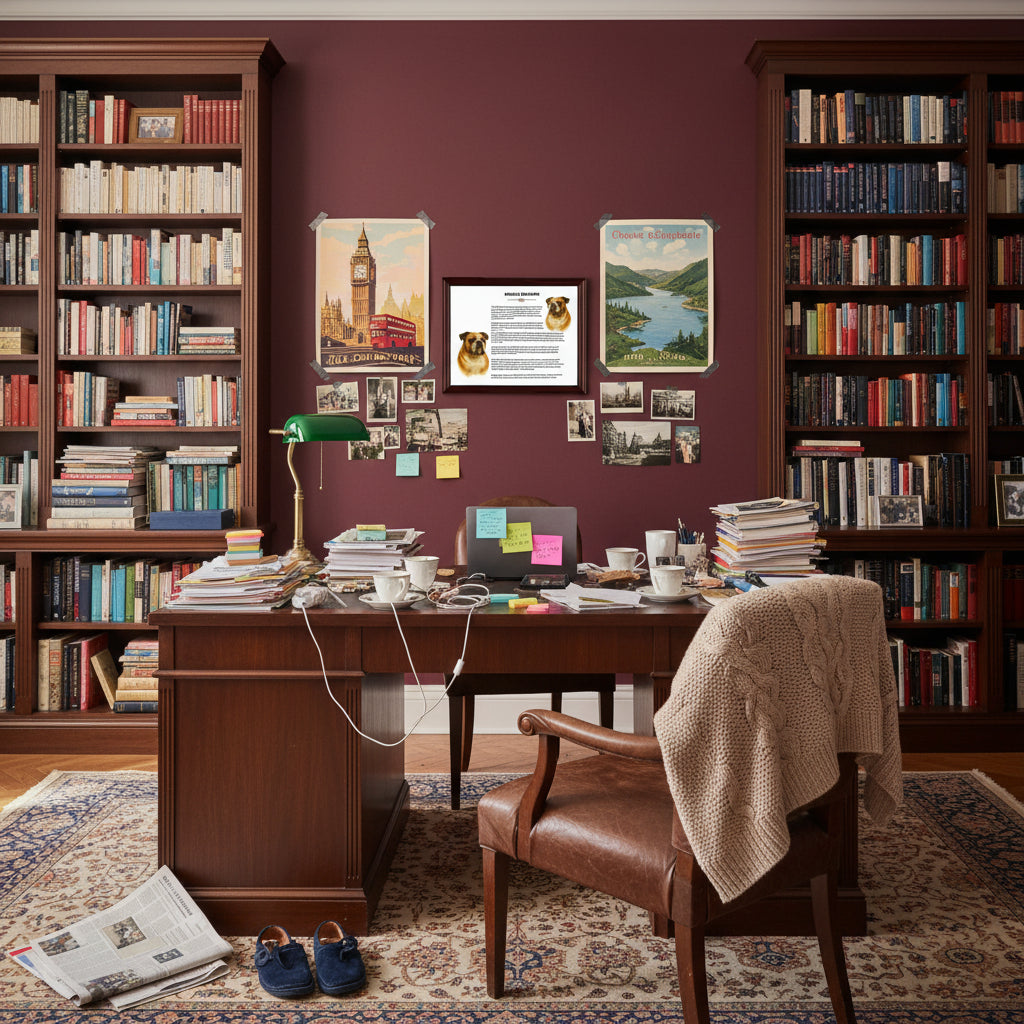 English Bulldog-Heritage History Dog Breed Portrait