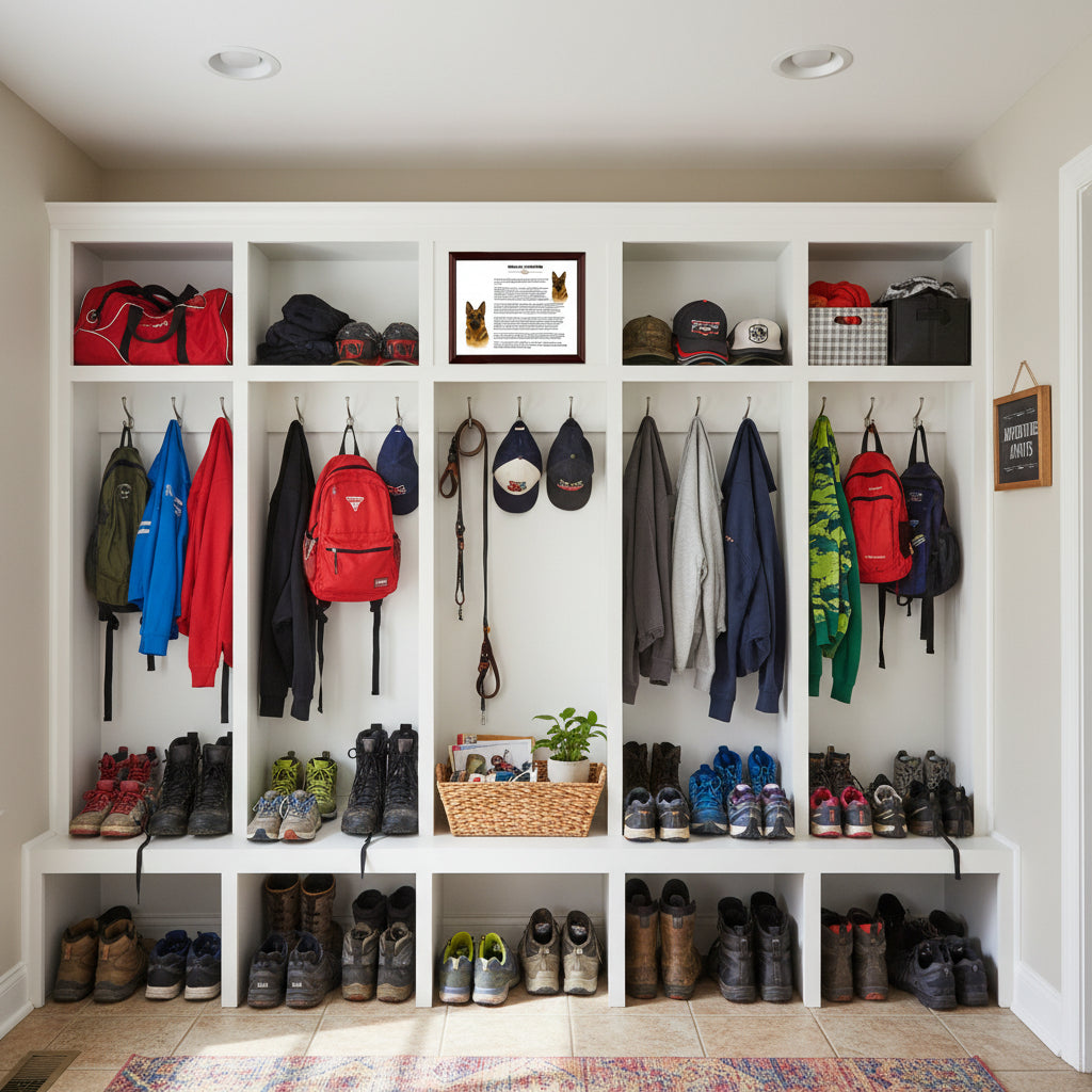 German Shepherd-Heritage History Dog Breed Portrait