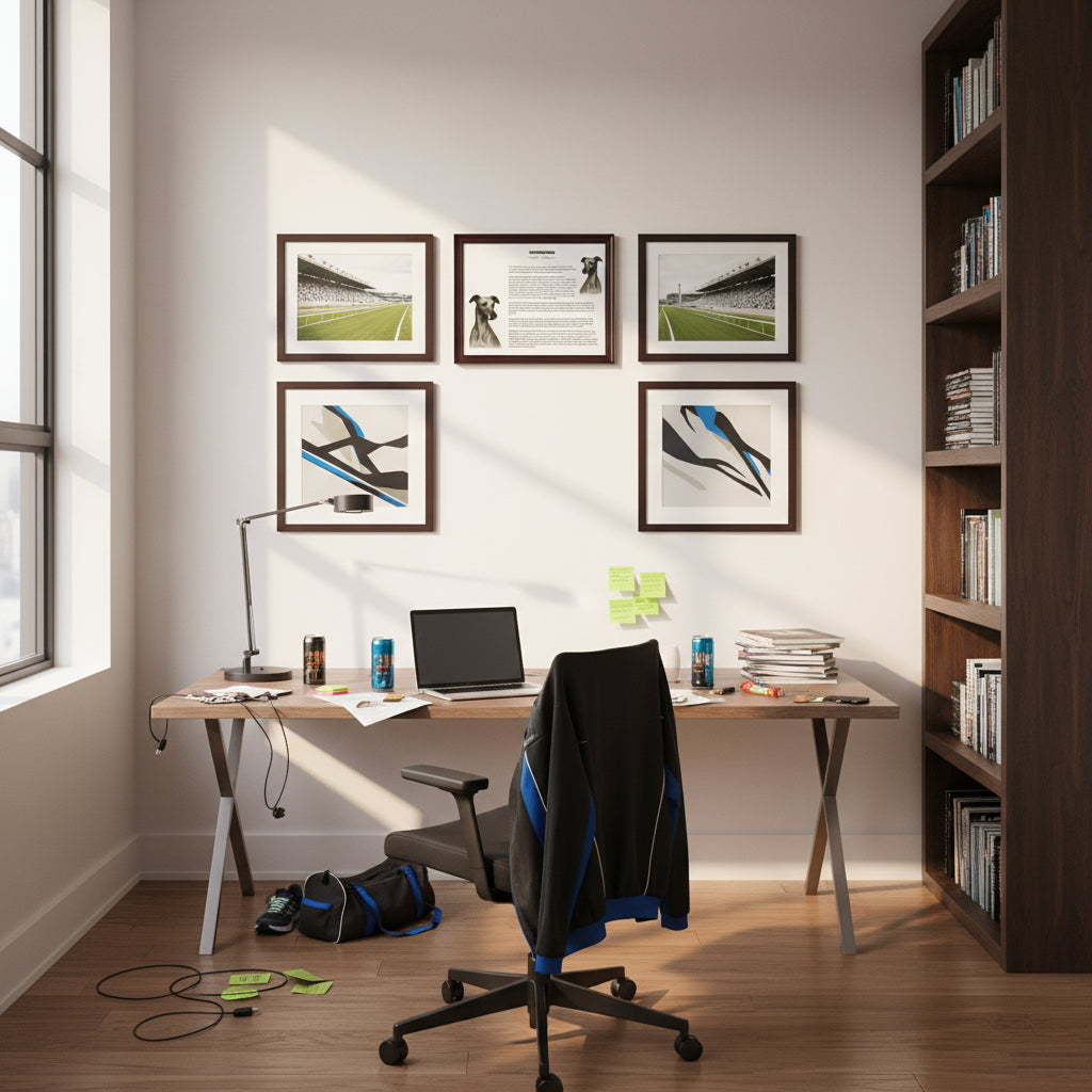 Greyhound-Heritage History Dog Breed Portrait