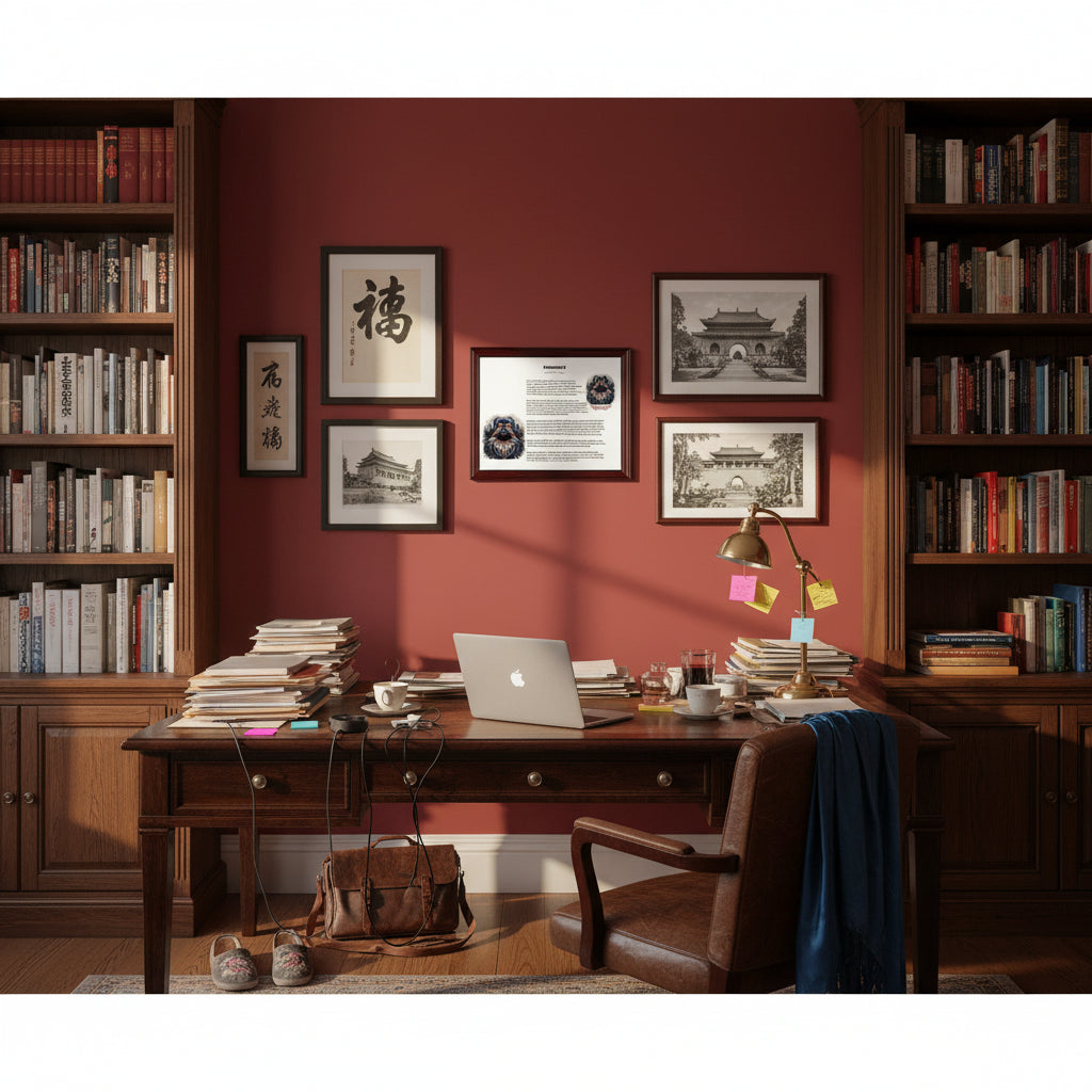 Pekingese-Heritage History Dog Breed Portrait