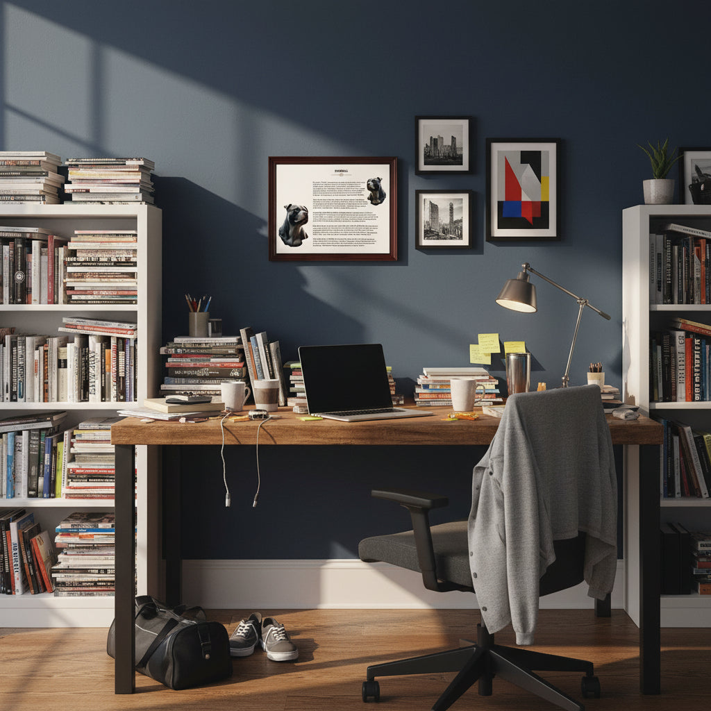 Pitbull-Heritage History Dog Breed Portrait