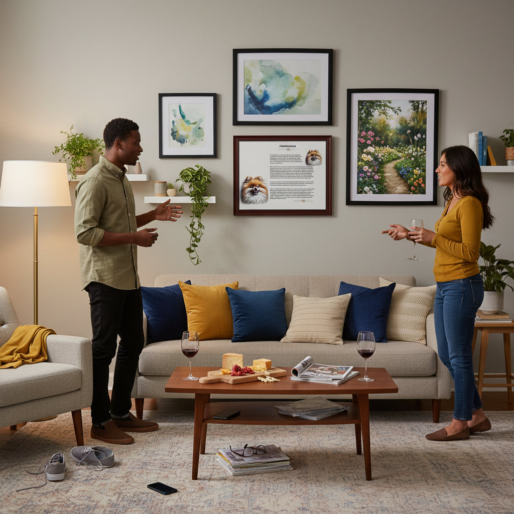 Pomeranian-Heritage History Dog Breed Portrait