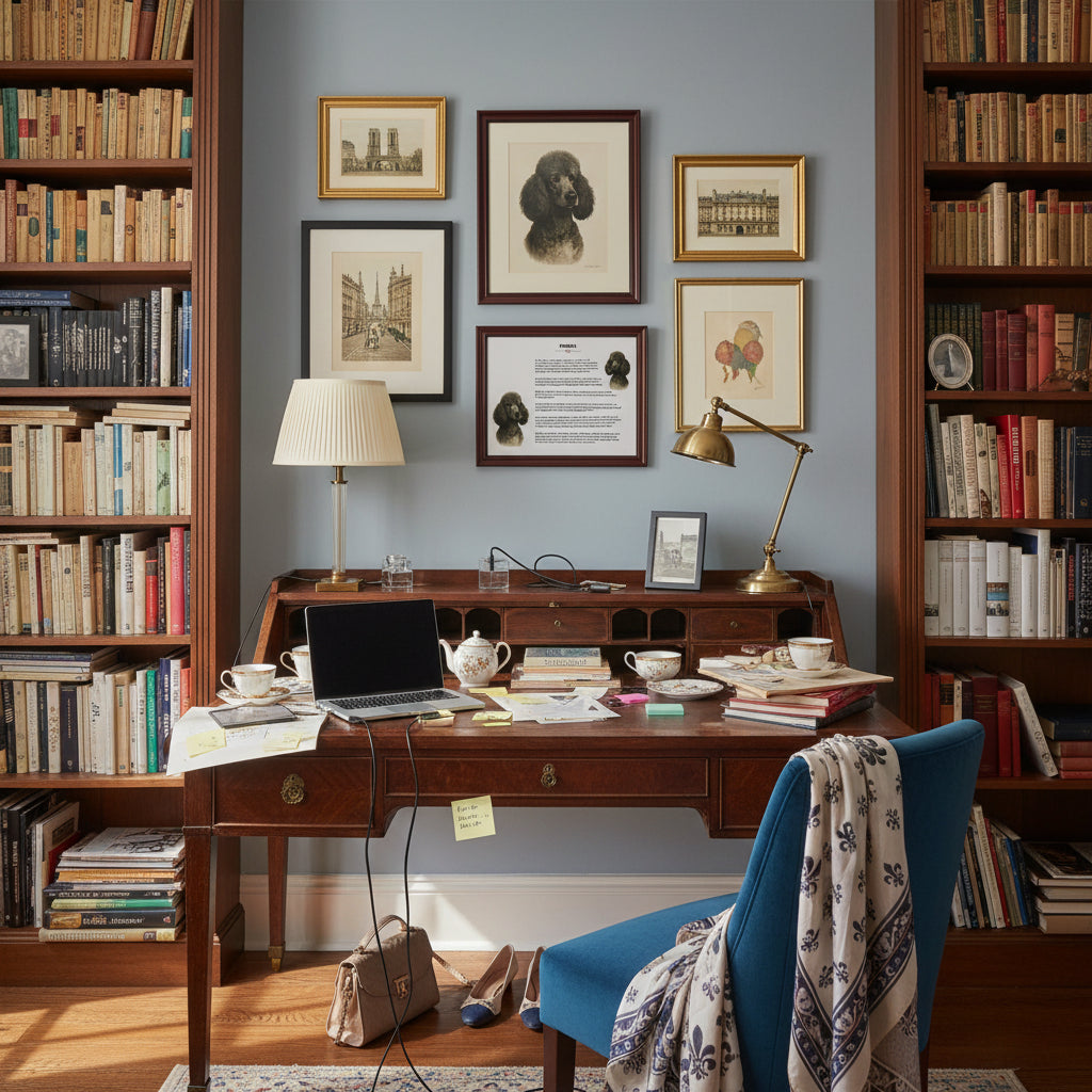 Poodle-Heritage History Dog Breed Portrait