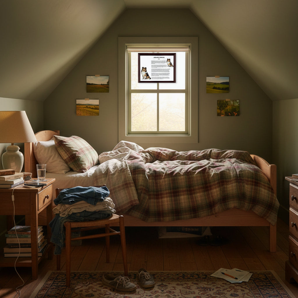 Shetland Sheepdog-Heritage History Dog Breed Portrait